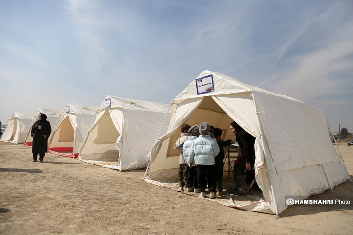 مانور بزرگ زلزله در تهران