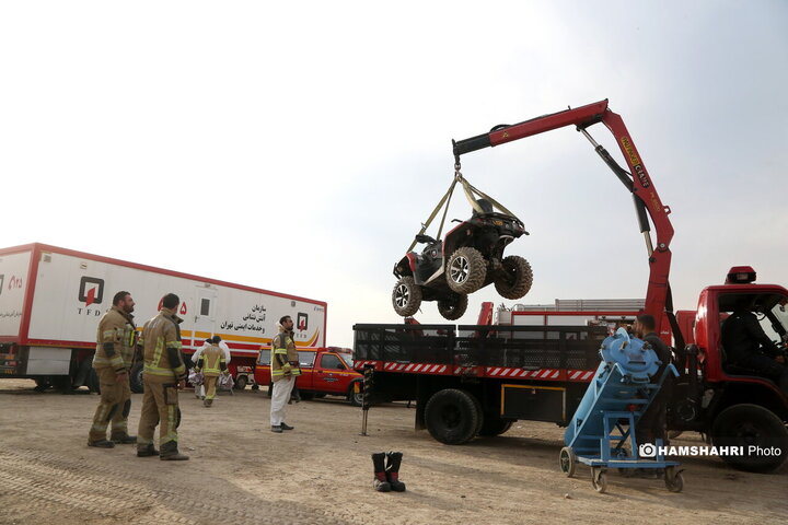 مانور بزرگ زلزله در تهران