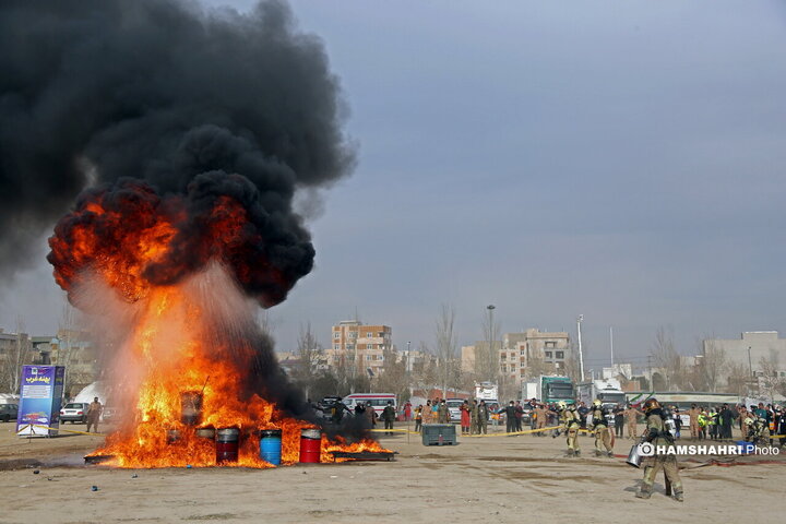 مانور بزرگ زلزله در تهران