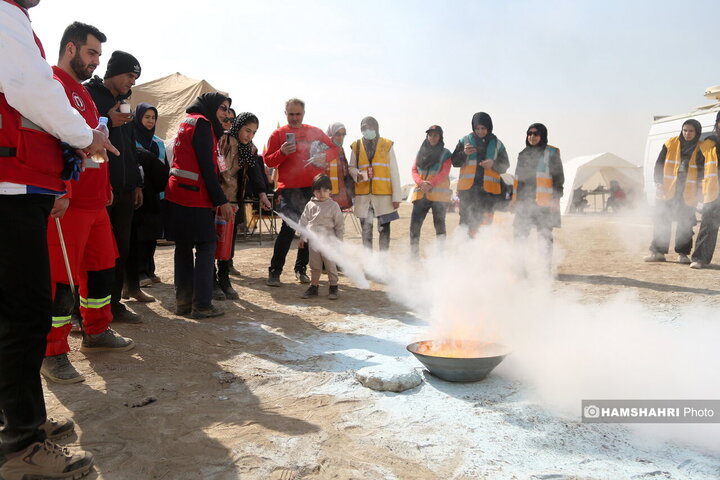 مانور بزرگ زلزله در تهران