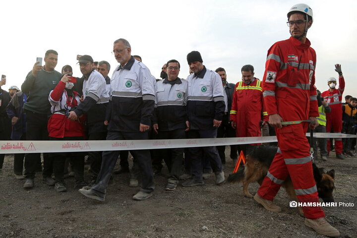 مانور بزرگ زلزله در تهران