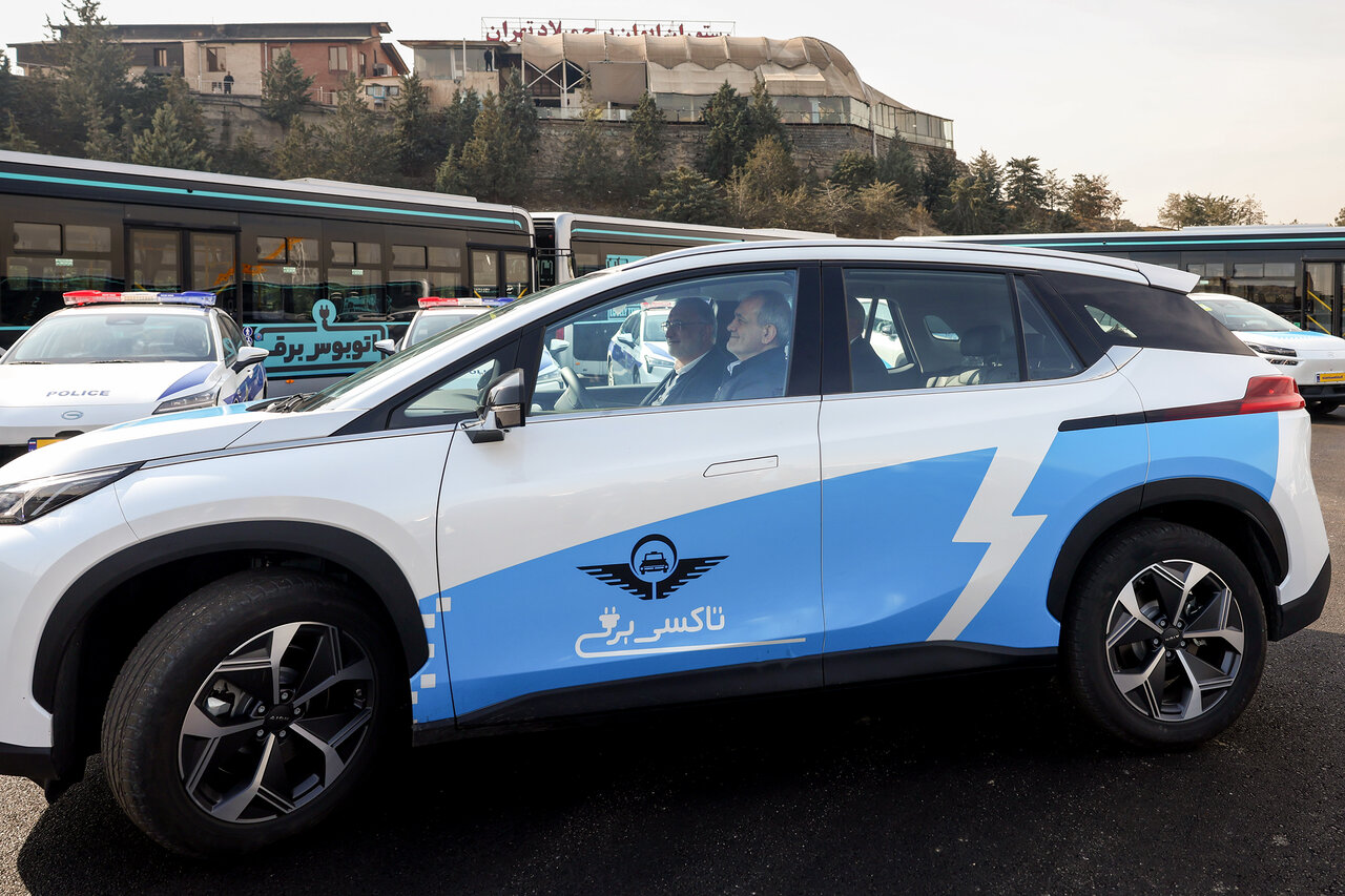 تاکسی برقی جدید تهران