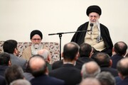 بیانات مهم رهبر انقلاب در دیدار مسئولان وزارت اطلاعات | وظیفه وزارت اطلاعات، همکاری با دولت‌ها است