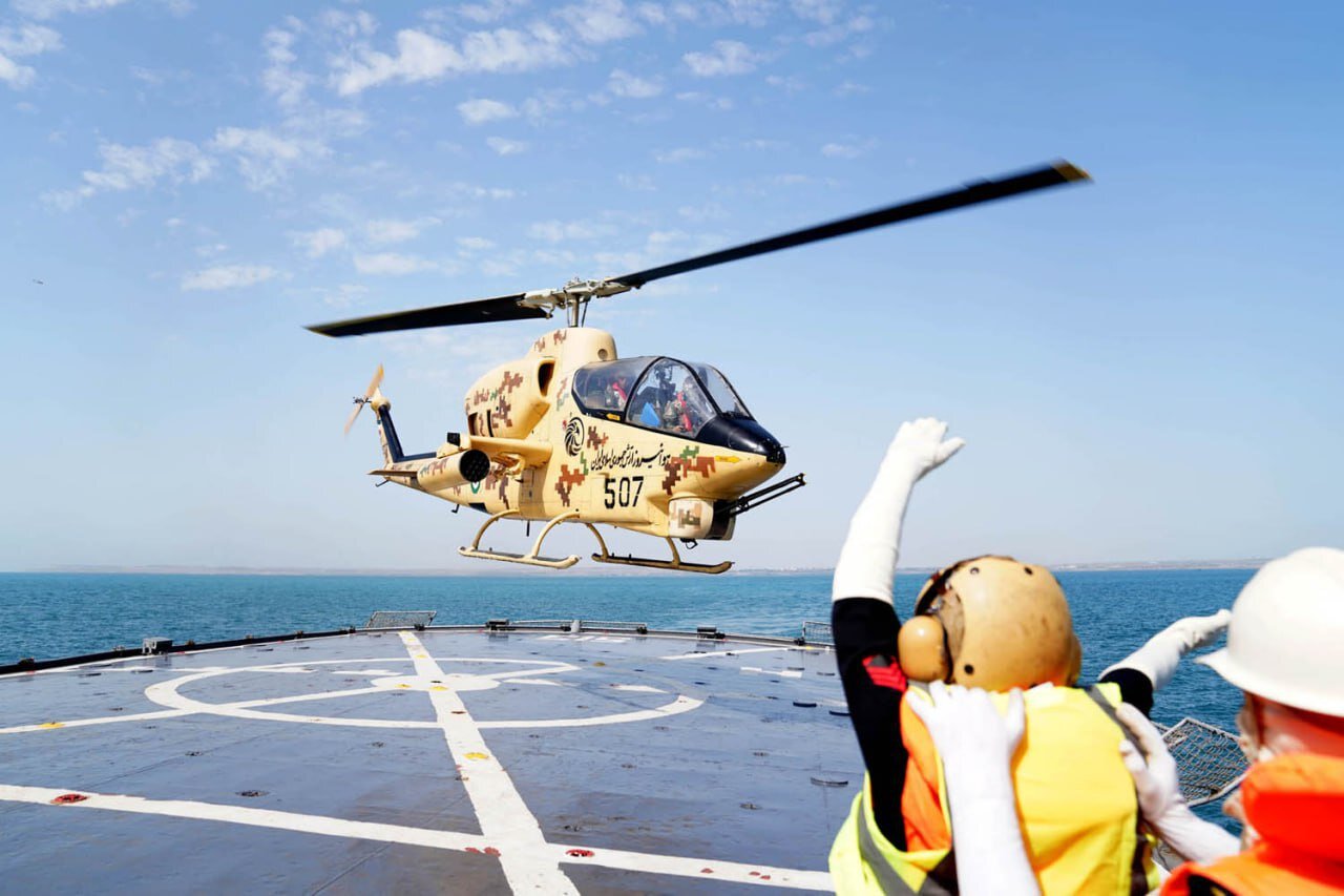 عملیات ترکیبی بالگردهای نیروهای زمینی و دریایی ارتش | تصاویر