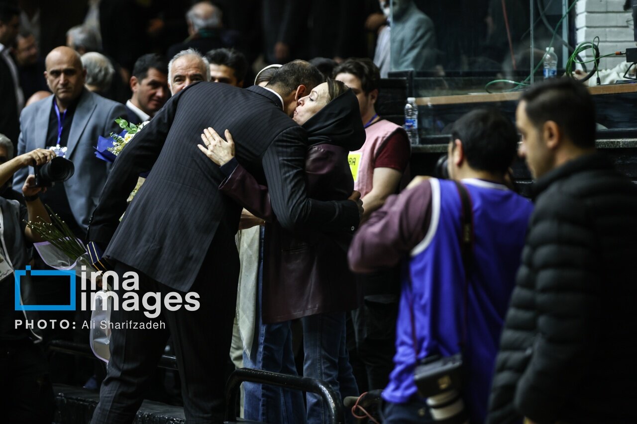 خداحافظی اسطوره بسکتبال ایران | تصاویر