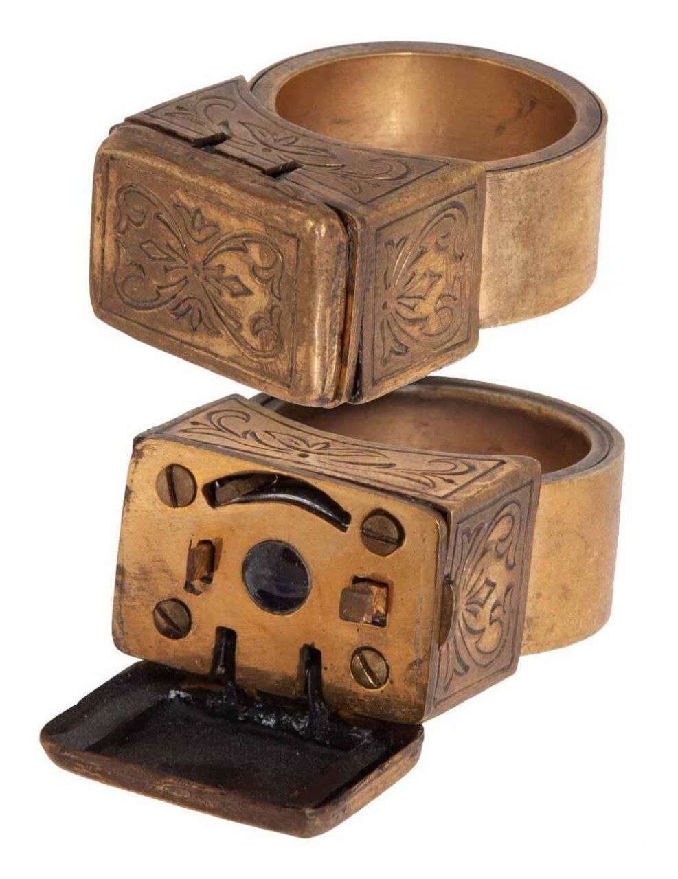 انگشتر مجهز به دوربین جاسوسی | تصاویر