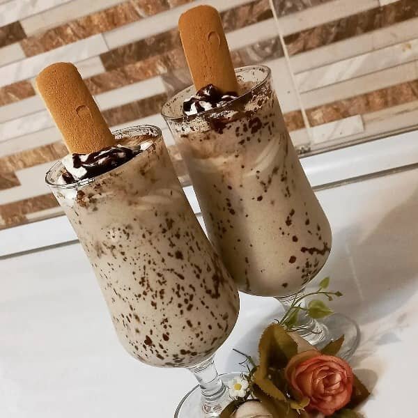 طرز تهیه میلک شیک تیرامیسو با لیدی فینگر