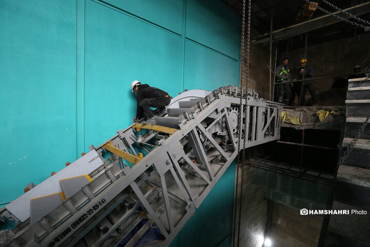 گزارش تصویری از آخرین وضعیت ایستگاه های باقیمانده خط 6 مترو پایتخت