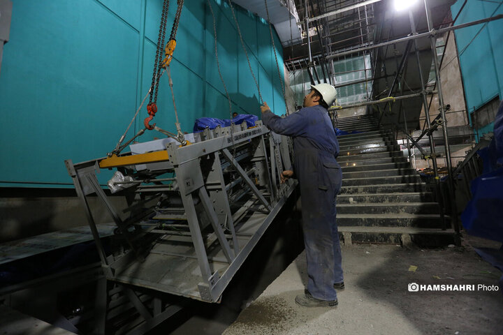 گزارش تصویری از آخرین وضعیت ایستگاه های باقیمانده خط 6 مترو پایتخت