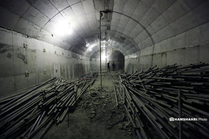 گزارش تصویری از آخرین وضعیت ایستگاه های باقیمانده خط 6 مترو پایتخت