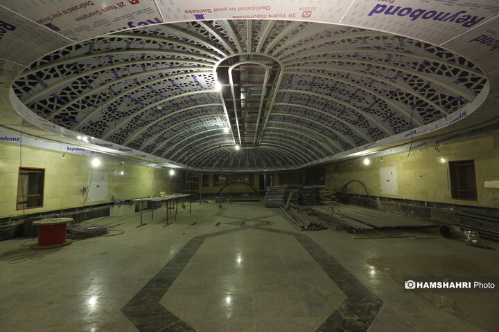 گزارش تصویری از آخرین وضعیت ایستگاه های باقیمانده خط 6 مترو پایتخت