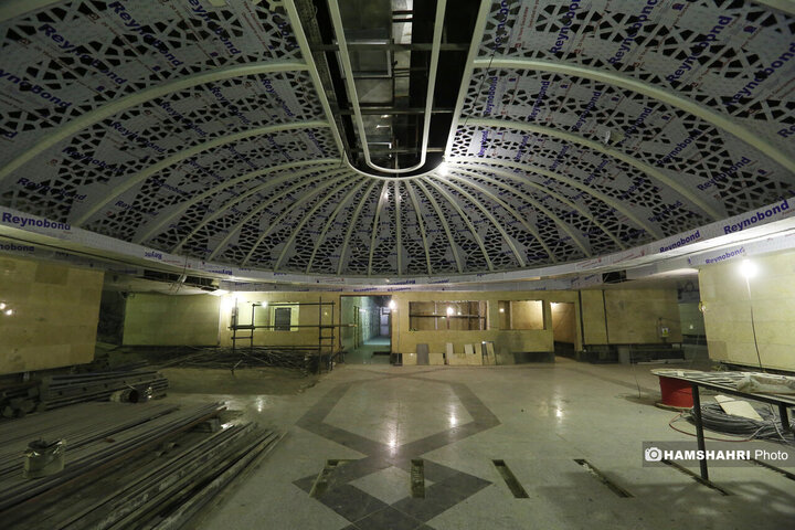 گزارش تصویری از آخرین وضعیت ایستگاه های باقیمانده خط 6 مترو پایتخت