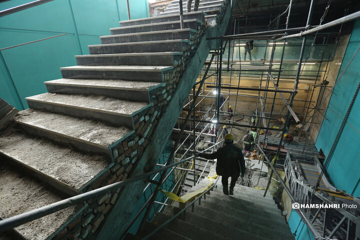 گزارش تصویری از آخرین وضعیت ایستگاه های باقیمانده خط 6 مترو پایتخت