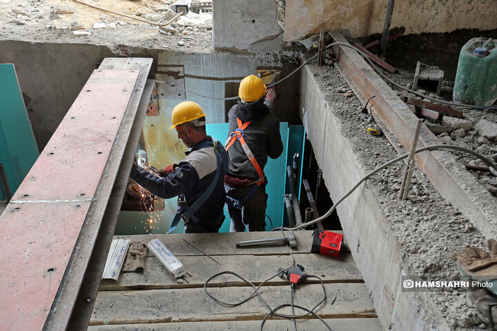 گزارش تصویری از آخرین وضعیت ایستگاه های باقیمانده خط 6 مترو پایتخت