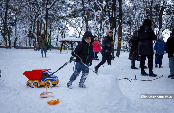 جشنواره آدم برفی در شهرستان اهر