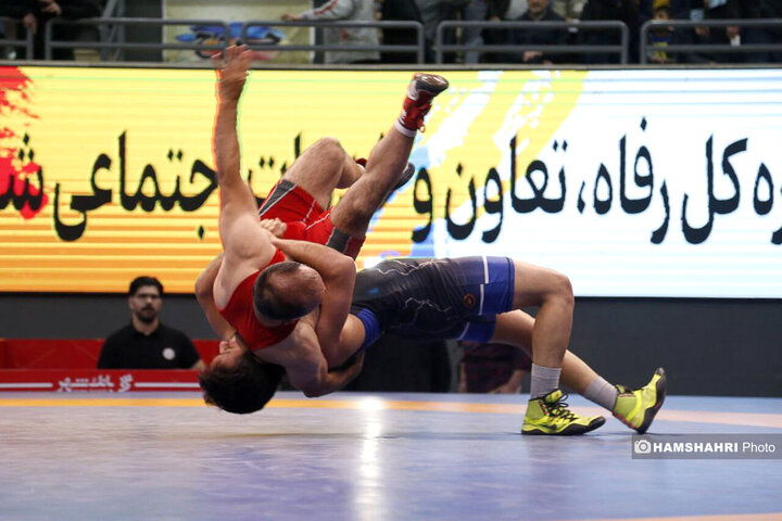 مسابقات کشتی کارکنان شهرداری تهران