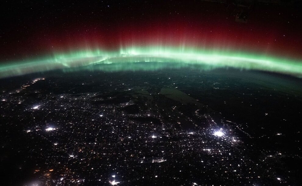 تصاویر جالب شبهای زمین از ایستگاه فضایی بینالمللی | عکس