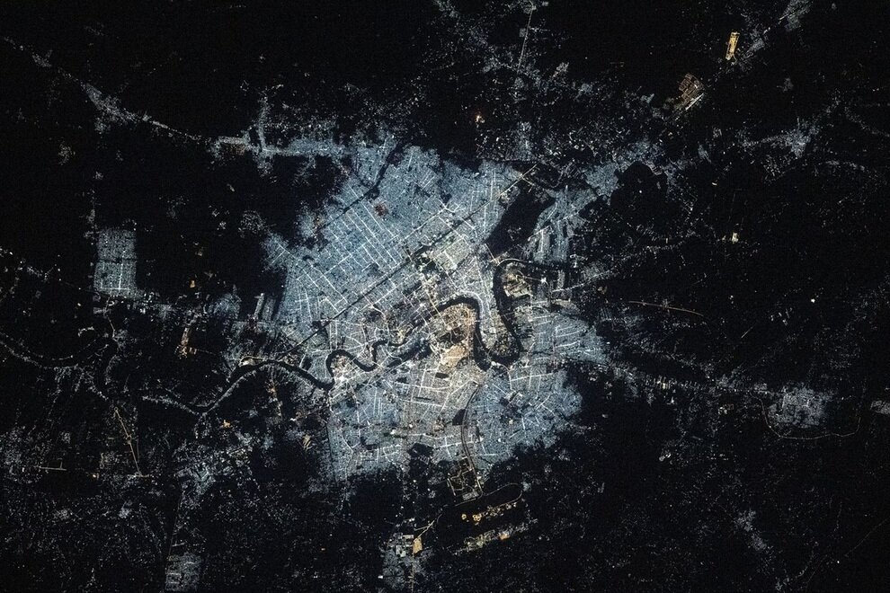 تصاویر جالب شبهای زمین از ایستگاه فضایی بینالمللی | عکس