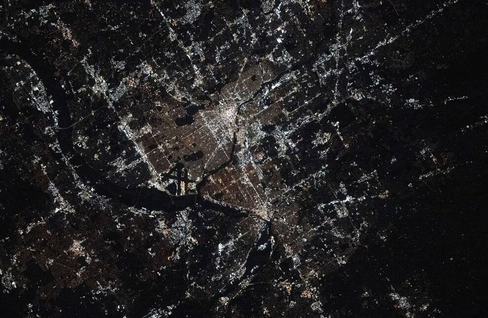 تصاویر جالب شبهای زمین از ایستگاه فضایی بینالمللی | عکس