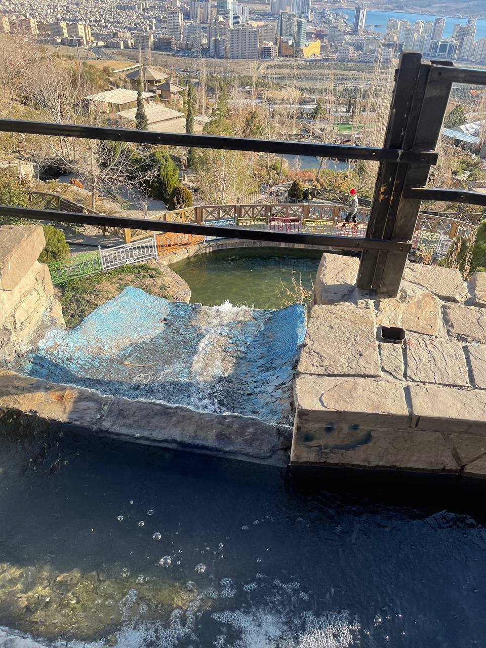 آبشار تهران دوباره جاری شد+ عکس