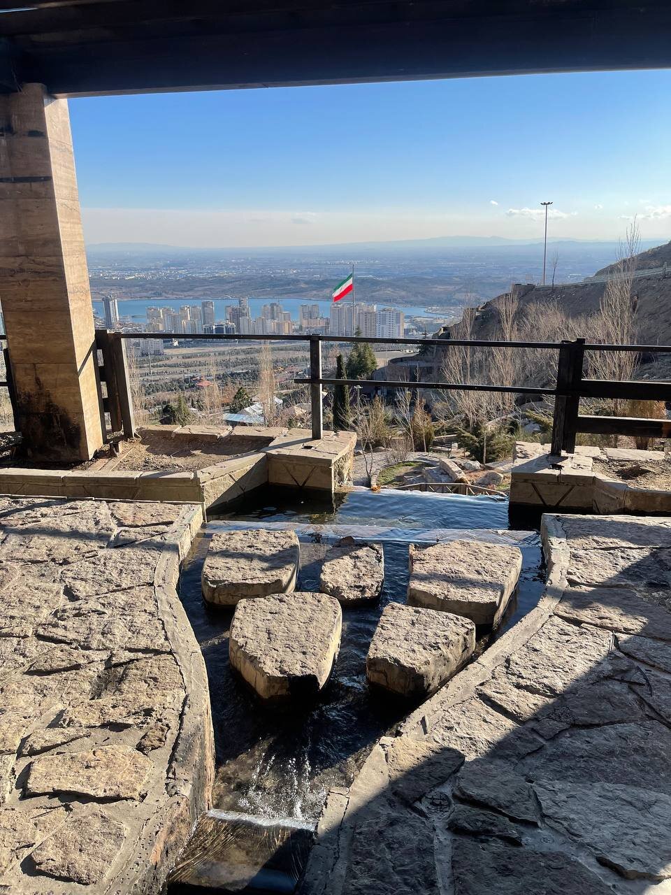 آبشار تهران دوباره جاری شد+ عکس