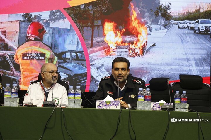 همایش برسی راهکارهای کاهش اتش سوزی خودروها