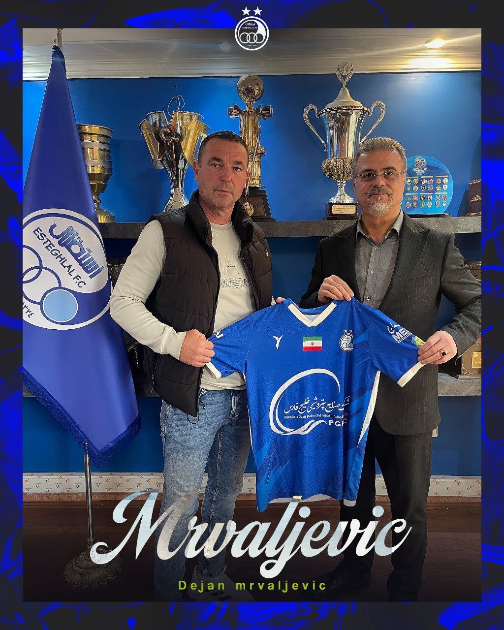 سرمربی استقلال رسما تعیین شد + تصاویر