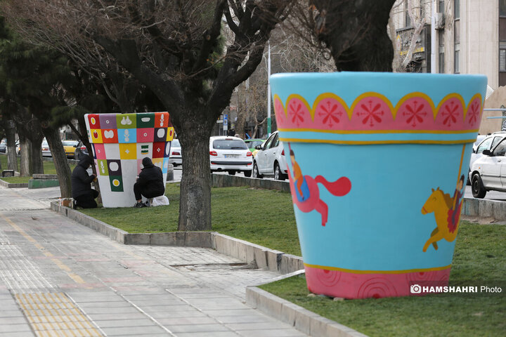 جشنواره گلدان های نوروزی