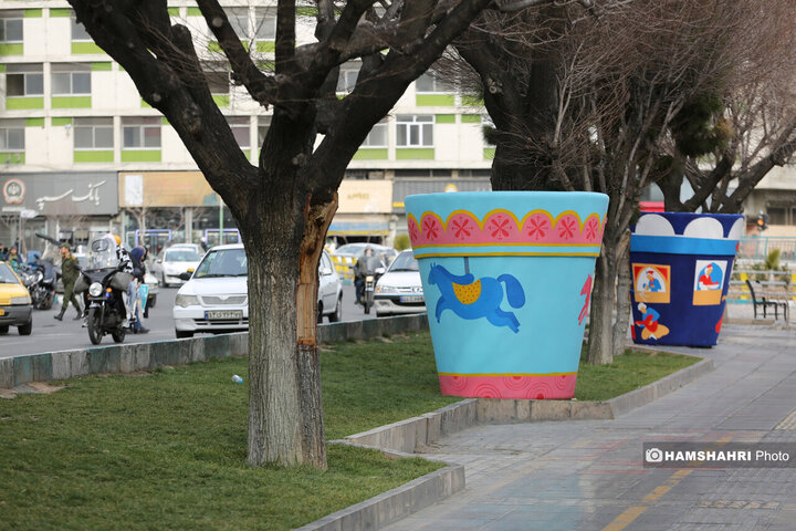 جشنواره گلدان های نوروزی