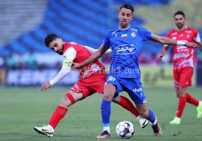 صحنه مشکوک پنالتی در دربی