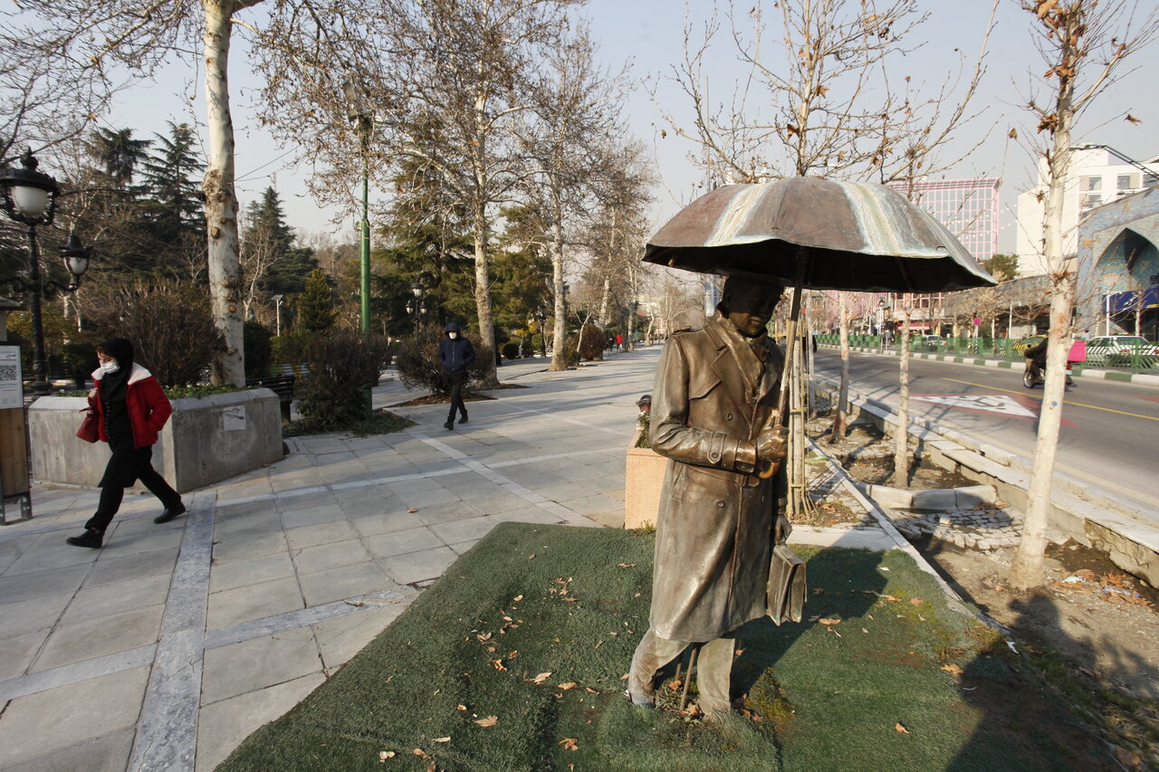 نمایشگاه مجسمه‌ها در خیابان‌های تهران