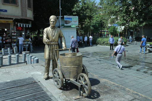نمایشگاه مجسمهها در خیابانهای تهران