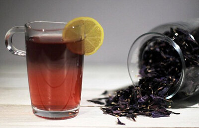 دمنوش لیموعمانی با گلگاوزبان و نبات، مناسب افطار