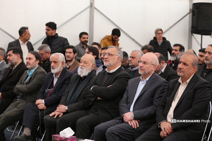 افتتاح کمربند سبز تهران باحضور قالیباف و زاکانی