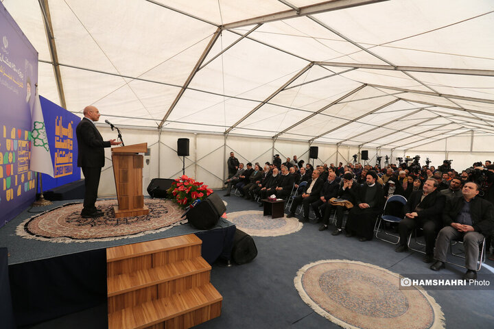 افتتاح کمربند سبز تهران باحضور قالیباف و زاکانی