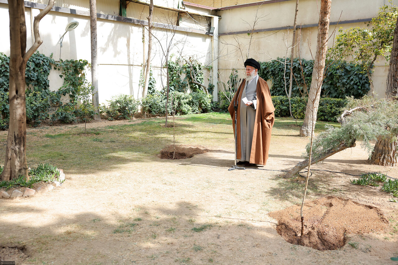 رهبر انقلاب: نهضت ملی درختکاری جدی گرفته شود و ادامه یابد | با تخریب جنگلها و تبدیل کاربری اراضی کشاورزی مقابله شود