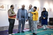 بازدید معاون شهردار تهران از کتیبه صلوات خاصه حضرت زهرا(س)