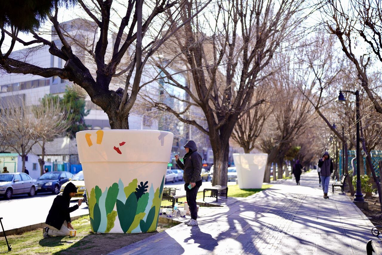 گلدان های ولی عصر