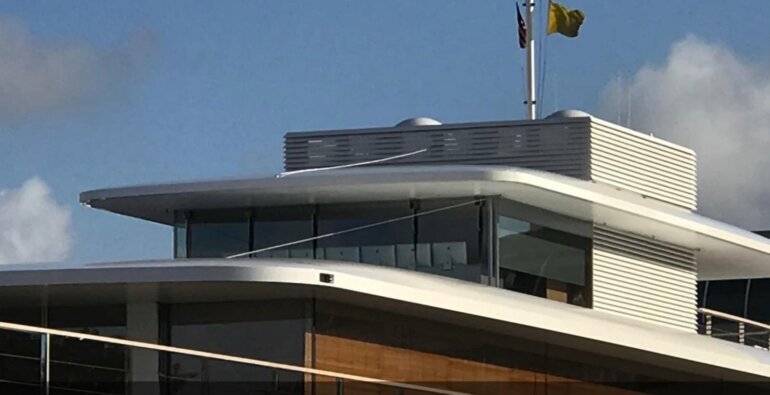 وسواس خالق آیفون در طراحی عجیب کشتی ۱۲۰ میلیون دلاری | عکس