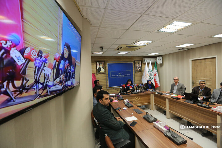 نشست خبری مدیر عامل سازمان تاکسیرانی شهر تهران