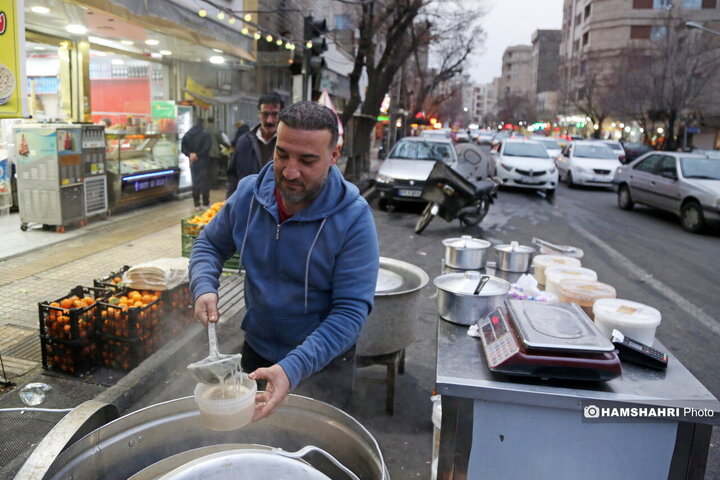 حال و هوای نزدیک به افطار در خیابان شریعتی