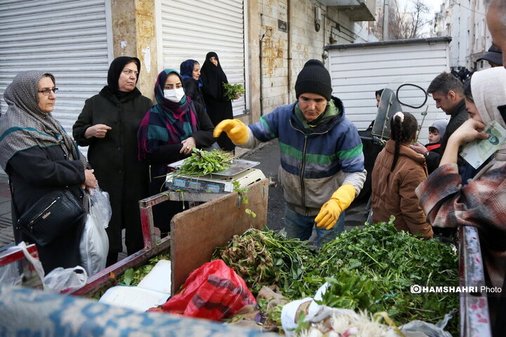 حال و هوای نزدیک به افطار در خیابان شریعتی
