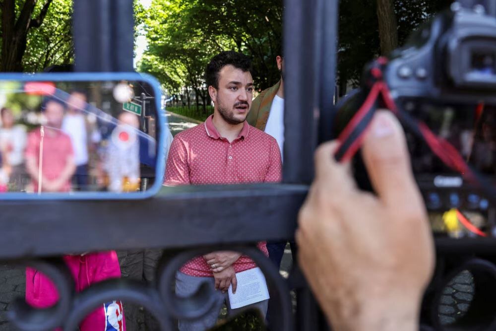 سرکوب‌های ترامپ با بازداشت دانشجوی فلسطینی دانشگاه کلمبیا آغاز شد | تصاویر