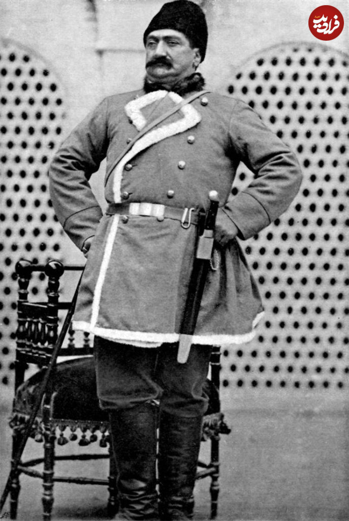 عکس کمتر دیده شده از بیرحمترین شاهزاده قاجاری ؛ ژست عجیب « ظل السلطان » پسر ارشد ناصرالدین شاه را ببینید