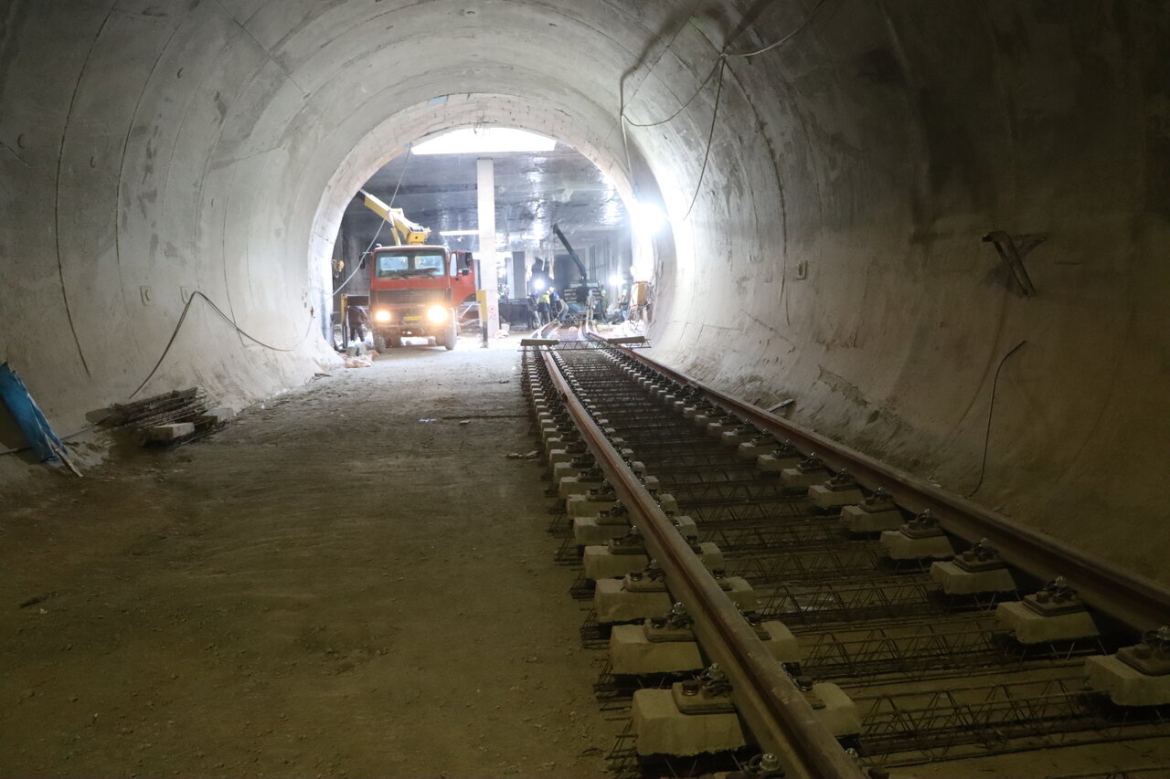 ایستگاه ورزشگاه تختی آماده تست گرم می شود