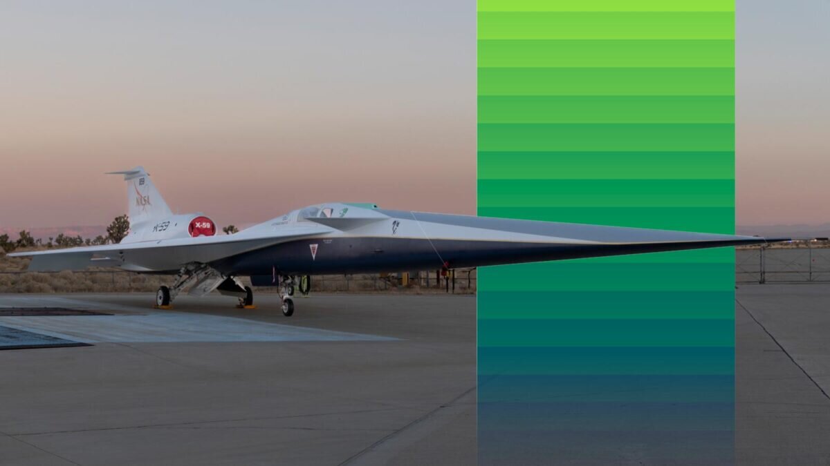 ناسا با X-۵۹ معجزه میکند! | از نیویورک تا توکیو در چند ساعت؟