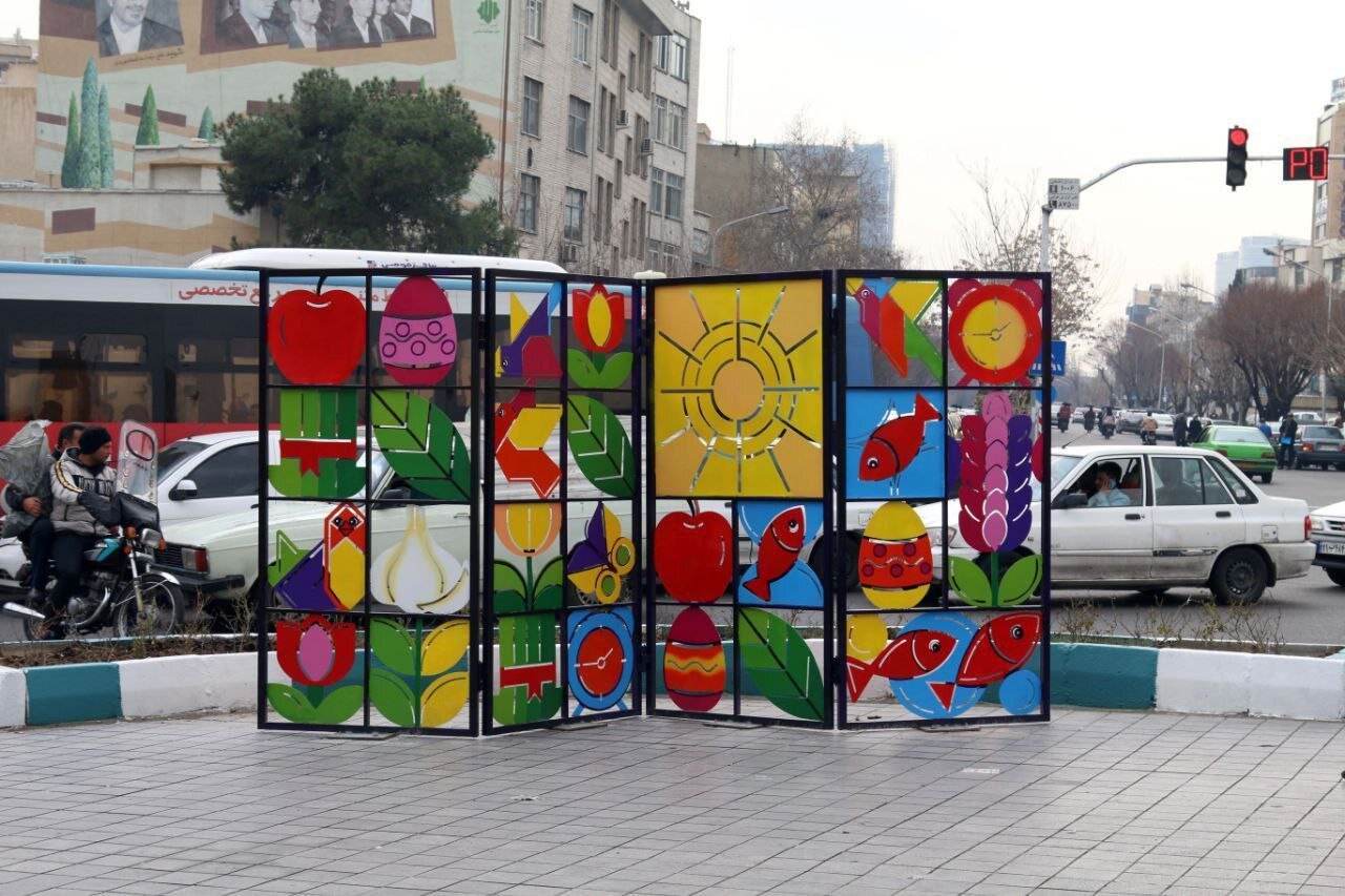 نوروز و رمضان در پایتخت ؛ المانهایی شاد و معنوی | تصاویر