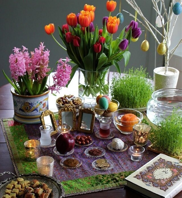 اصول چیدمان و تزئین سفره هفتسین را بشناسید