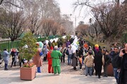 مشارکت شهروندان شمال تهران در «نقش بهار»