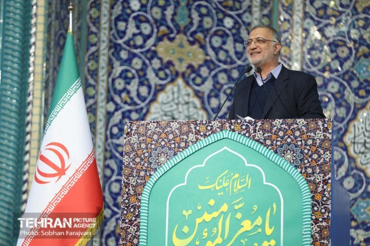 زاکانی در نماز جمعه